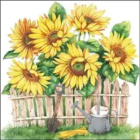 Ambiente Lunch Servetten - Garden Of Sunflowers