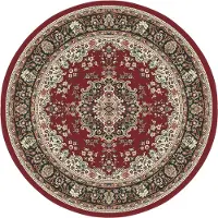 Muratap Klassiek oosters rond vloerkleed – nain medaillon collectie traditioneel