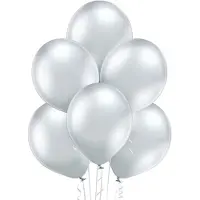 Belbal Standaard Ballonnen (30cm) - 601 Glossy Zilver - 100 stuks