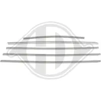 Diederichs 1607045 Ventilatiegrille, bumper