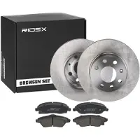 RIDEX 3405B1781 Remschijven en blokken