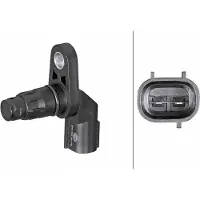 Hella 6PU 358 381-701 Sensor, snelheid, toerental