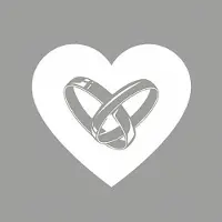 Ambiente Lunch Servetten - Love Rings Silver