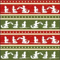 Ambiente - Lunch servetten - Sleigh Ride
