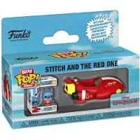 Funko POP! Lilo & Stitch Stitch and The Red One (Bitty Pop! Ride) vinylfiguur Unisex Pop! - Neutraal - Standard