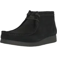 Clarks WallabeeEVO BT Heren Veterschoenen - Suede - Zwart