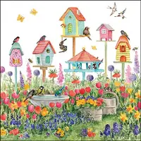 Ambiente - Lunch servetten - Birdhouses