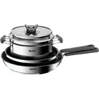 Tefal Opti'Space 4-delige pannenset
