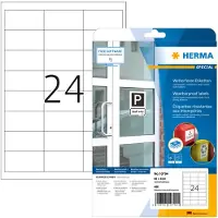 Herma Labels, Etiketten voor buiten 66 x 33,8 mm, 20 vellen