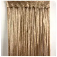 INF Gordijngordijnen met franjes 100x200 cm 1 paar