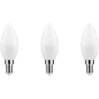 Technik E14 LED Lamp 4.9W - 490lm - 4000K - Neutraal Wit - LED Kaarslamp B35 - Vervangt 45W Halogeen Gloeilamp - 3 stuks