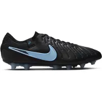 Nike Tiempo Legend 10 Elite Kunstgras Voetbalschoenen (AG) Zwart Lichtblauw
