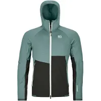 Ortovox - Fleece Rib Hoody - Fleecevest XL, turkoois