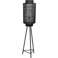 Light & Living Vloerlamp Gruaro, mat zwart-antiek brons