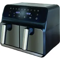 Unold 58685 Heteluchtfriteuse met dubbele kamer, TWIN ZONE