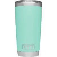Yeti Rambler Tumbler Cup 20oz Mag Slider Lid, Seafoam, thermosbeker met deksel, 591 ml