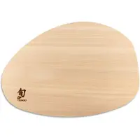 Kai Shun Hinoki Oval Cutting Board Size M, snijplank Hinokihout, 32 cm x 22 cm