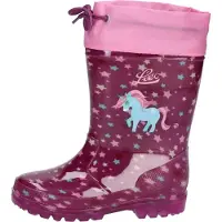 Lico Boots 'Power Blinky' lichtblauw / bessen / lichtroze