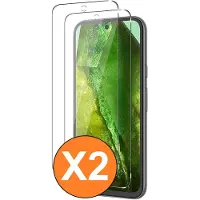 Ntech Screenprotector Beschermglas Geschikt voor Google Pixel 8a - Google Pixel 8a Screenprotector gehard glas - screenprotector Google Pixel 8a - 2 Stuks