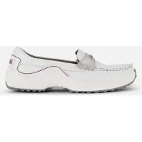 ZOO Adventure Mocassin Dames Mia Wit-Schoenmaat 41