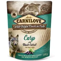 Carnilove Dog Pouch Karper / Zwarte Wortel 12X300 GR
