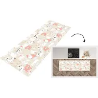 KitchenYeah Keukenloper - Loper keuken - Patronen - Hond - Hondenvoer - 150x50 cm - Keukenloper vinyl