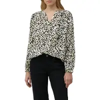 s.Oliver Blouse ecru / zwart