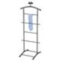 Idimex Herenkapstok ATRIX metalen frame grijs gelakt
