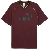 Puma Functioneel shirt 'Ess' oranje / wijnrood / zwart