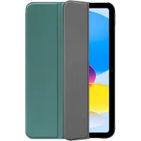 Cazy tablet Hoes geschikt voor iPad 11 (2025) 11 inch / 10e generatie (2022) 10.9 inch - TriFold Bookcase - Groen