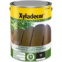 XYLADECOR Tuinhoutbeits Waterproof Mat Zwart 5L 5410083475353