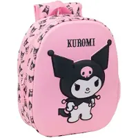Hello Kitty Schoolrugzak Kuromi Roze 27 x 33 x 10 cm