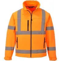 Portwest High-Visibility softshell jas oranje S424 XXL / Oranje