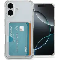 IMoshion Softcase Backcover met pasjeshouder voor de Apple iPhone 17 - Transparant