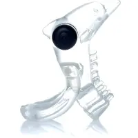 Bossoftoys Penis Ring - CockRing - Met Dolphin voor Clitoris Simulatie - Vibratie - Dolphin Vibro CockRing Clear