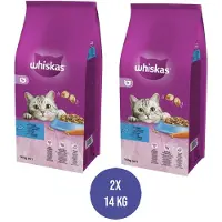 Whiskas Combideal - Adult Tuna With Vegetables Kattenvoer 2x 14 KG (28 KG)