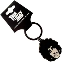 Thin Lizzy - Phil Portrait Sleutelhanger - Zwart