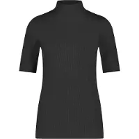Ten Cate Thermo T-shirt zwart rib maat L