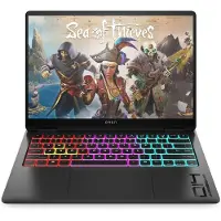 HP OMEN Transcend 14" Gaming Laptop - 14-fb1004nb - Shadow Black - QHD OLED - RTX 5050 - Azerty toetsenbord met 4 zone RGB verlichting
