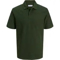 Jack & Jones Shirt 'JJEAustin' donkergroen