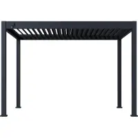 Paragon Aluminium paviljoen grand tuscan lamellendak- 3x4 meter