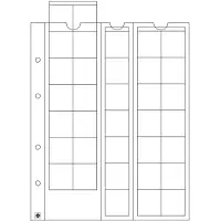 Leuchtturm Optima 27 muntbladen - 5 stuks