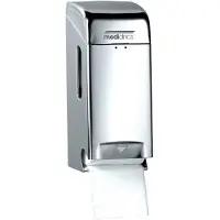 Mediclinics Toiletroldispenser afsluitbaar voor 2 rollen