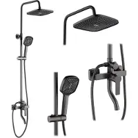 REA My2021-77H Argus - Doucheset - Titanium - 150X43,5X144Cm