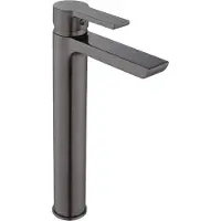 REA Argus High - Wastafelkraan - Titanium - 4,6X9,4X28,5Cm