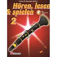 De Haske Hören, lesen, spielen, Band 2 Klarinette (Oehler) - Educatief
