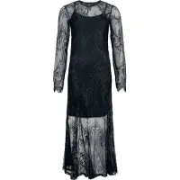 Black premium by emp Maxi-jurk - Essential - 2in1 Spitzenkleid - S tot XXL - voor Vrouwen - zwart | Maat S