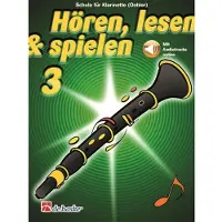 De Haske Hören, lesen, spielen, Band 3 Klarinette (Oehler) - Educatief