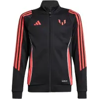 Adidas Sportief sweatvest 'Messi' lichtrood / zwart / wit
