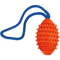 Karlie Aqua Football, 9,5 cm Hundespielzeug Spielzeug für den Hund Hundeball - schwimmfähig 1 St